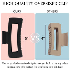 AHONEY close detail of interlocking teeth and metal spring for firm, long-lasting hold