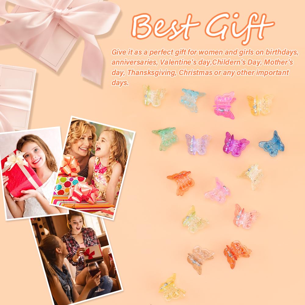 AHONEY assorted colorful clips laid out to show variety