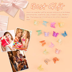 AHONEY assorted colorful clips laid out to show variety