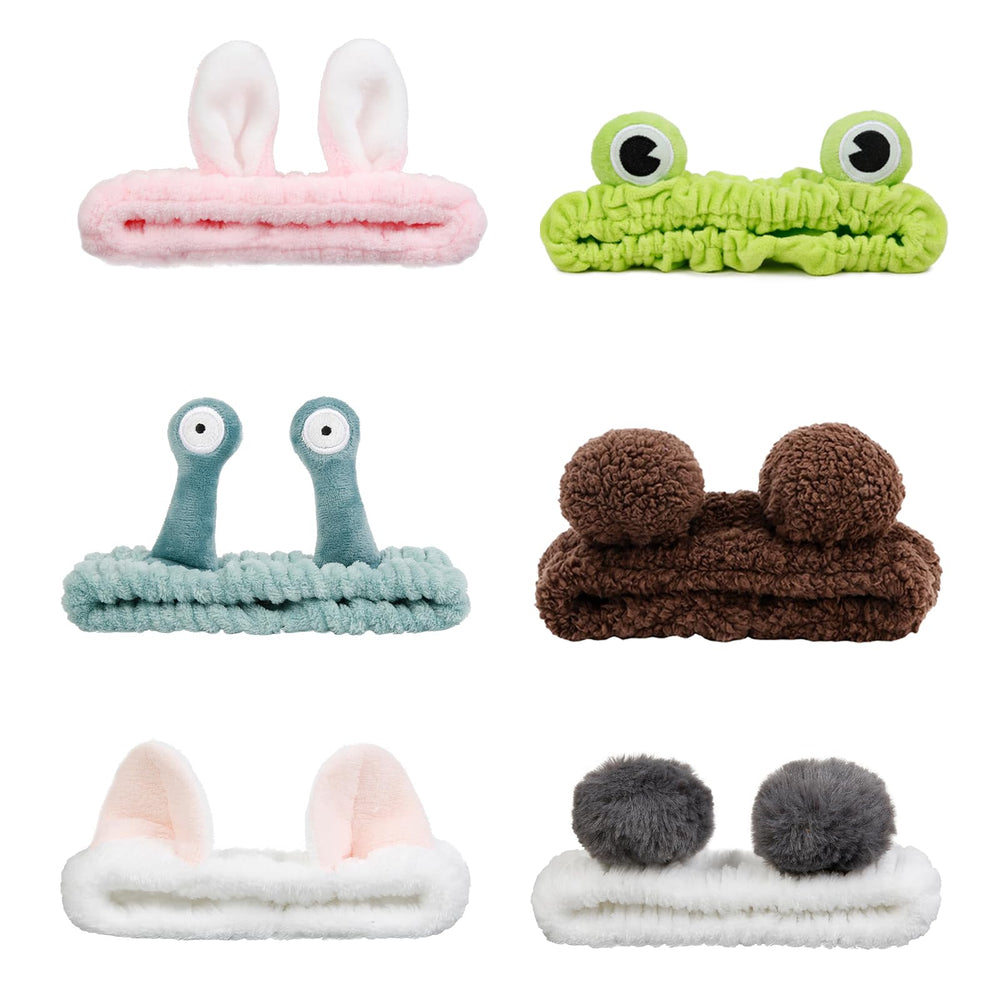 AIBFRID front view of six headbands showing variety and playful appeal