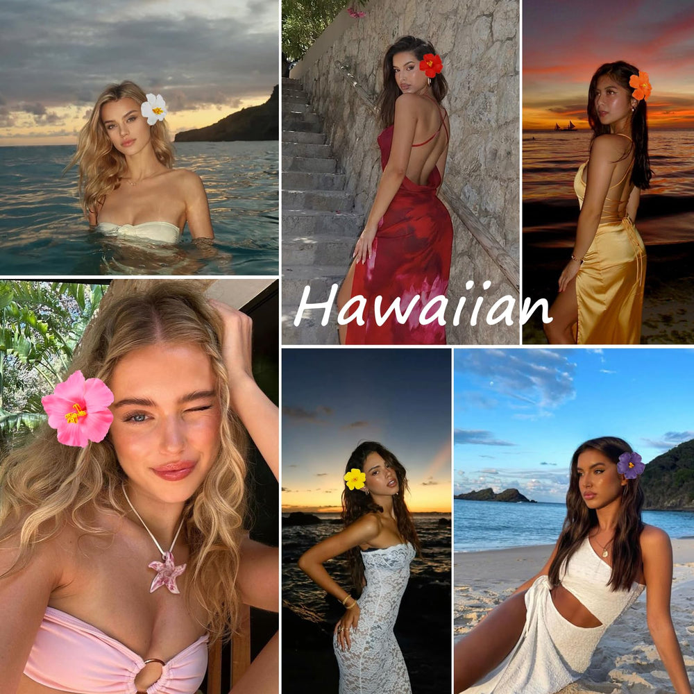 AIBFRID clips styled at a luau party showing festive and photo-ready appeal
