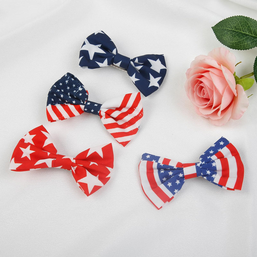 AIBFRID hair clip worn at parade exhibiting patriotic flair and celebratory styling benefits