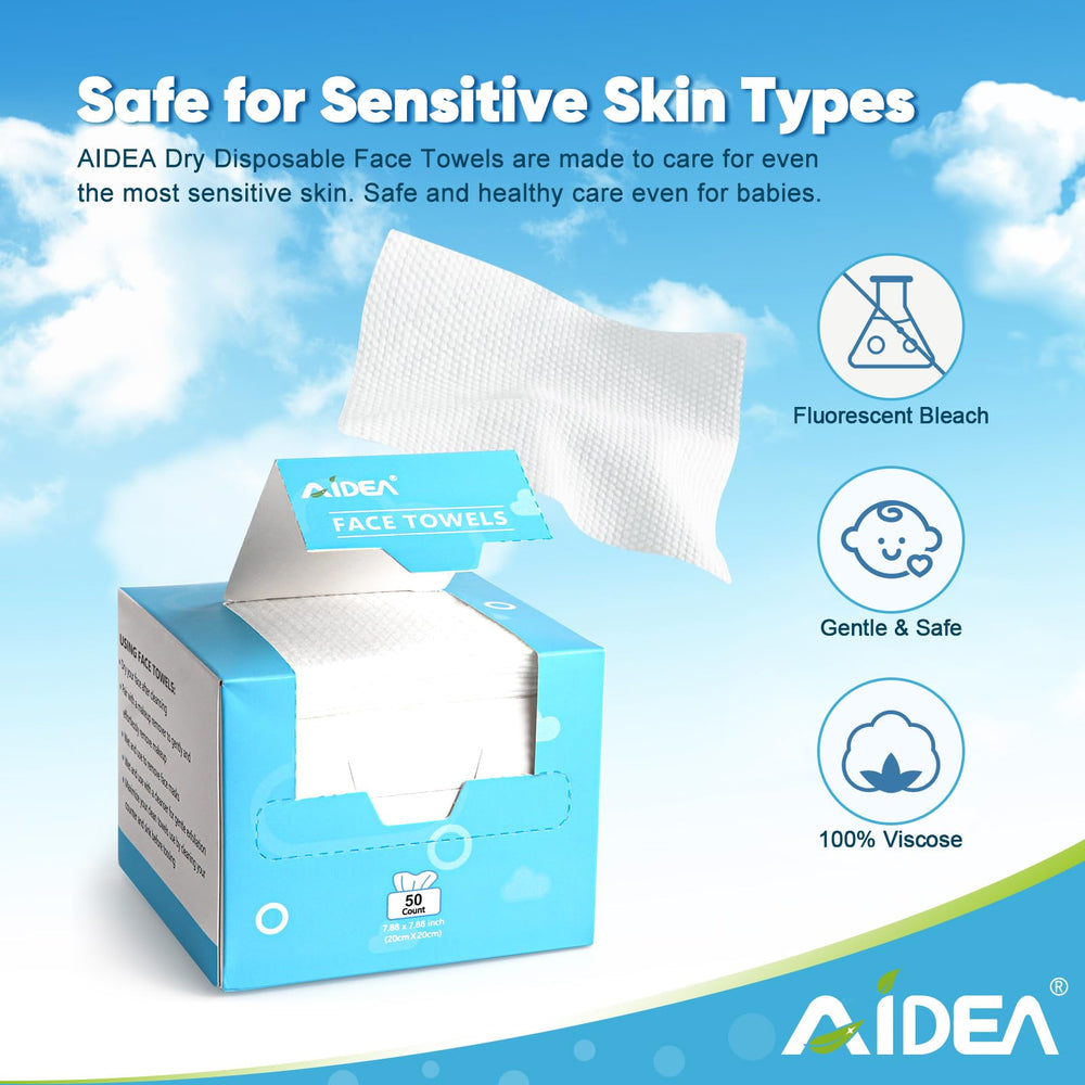 AIDEA close-up of towel texture highlighting softness and absorbency benefit