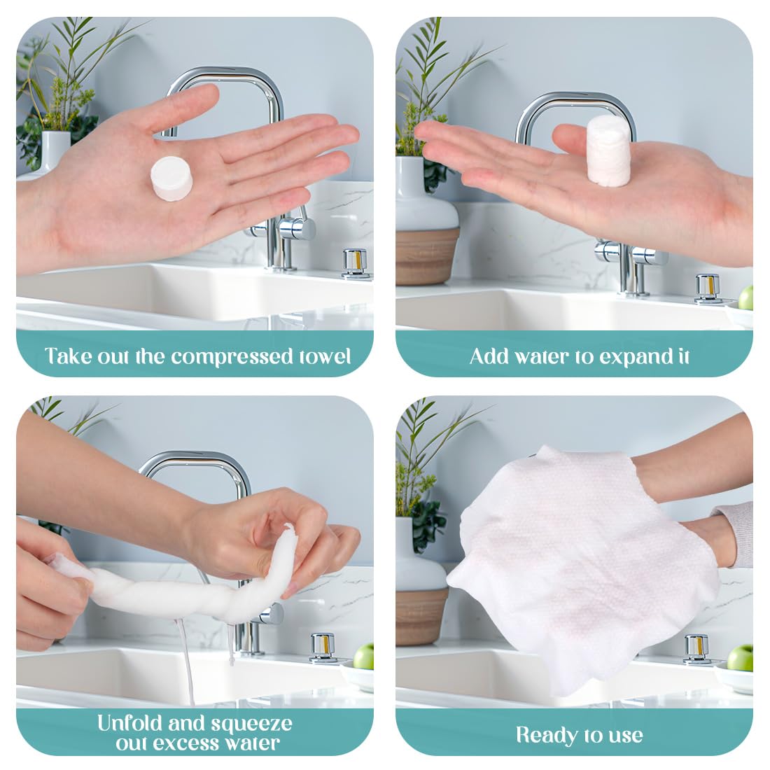 AIDEA viscose fiber texture close-up highlighting softness and absorbency