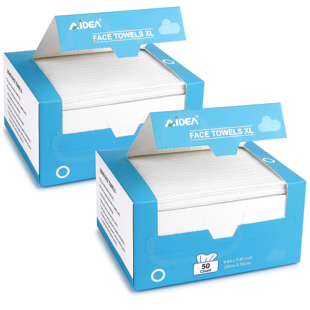 AIDEA front packaging showing two boxes and product count