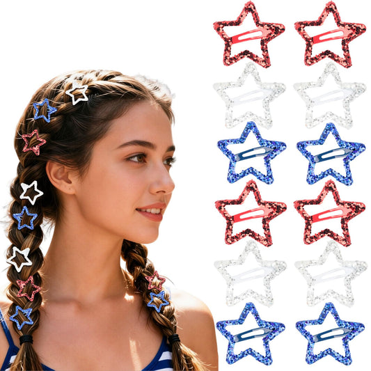 AIDVPOD Totelux front packaging showing 12 red white blue star clips for easy selection