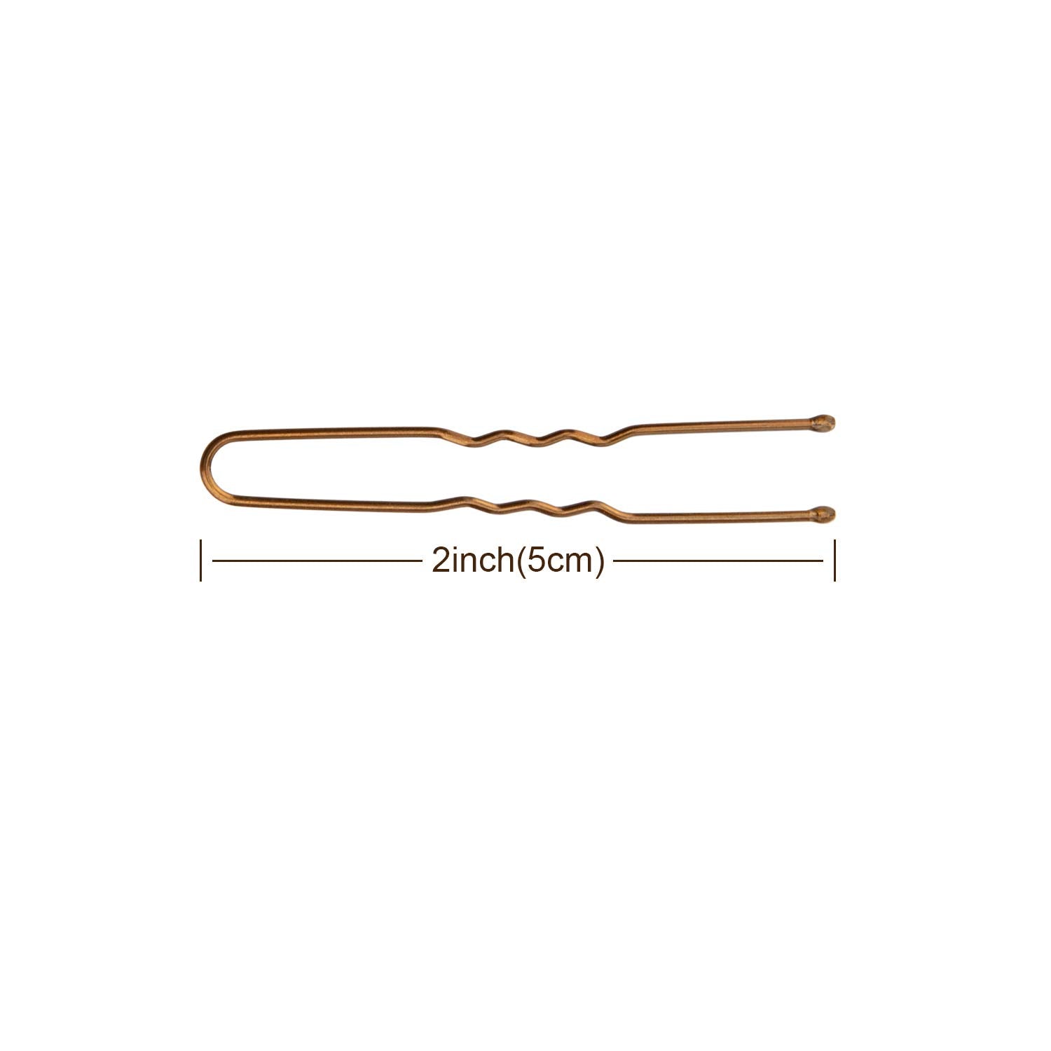 AIEX close-up of metal hairpin texture showing durable construction and smooth finish