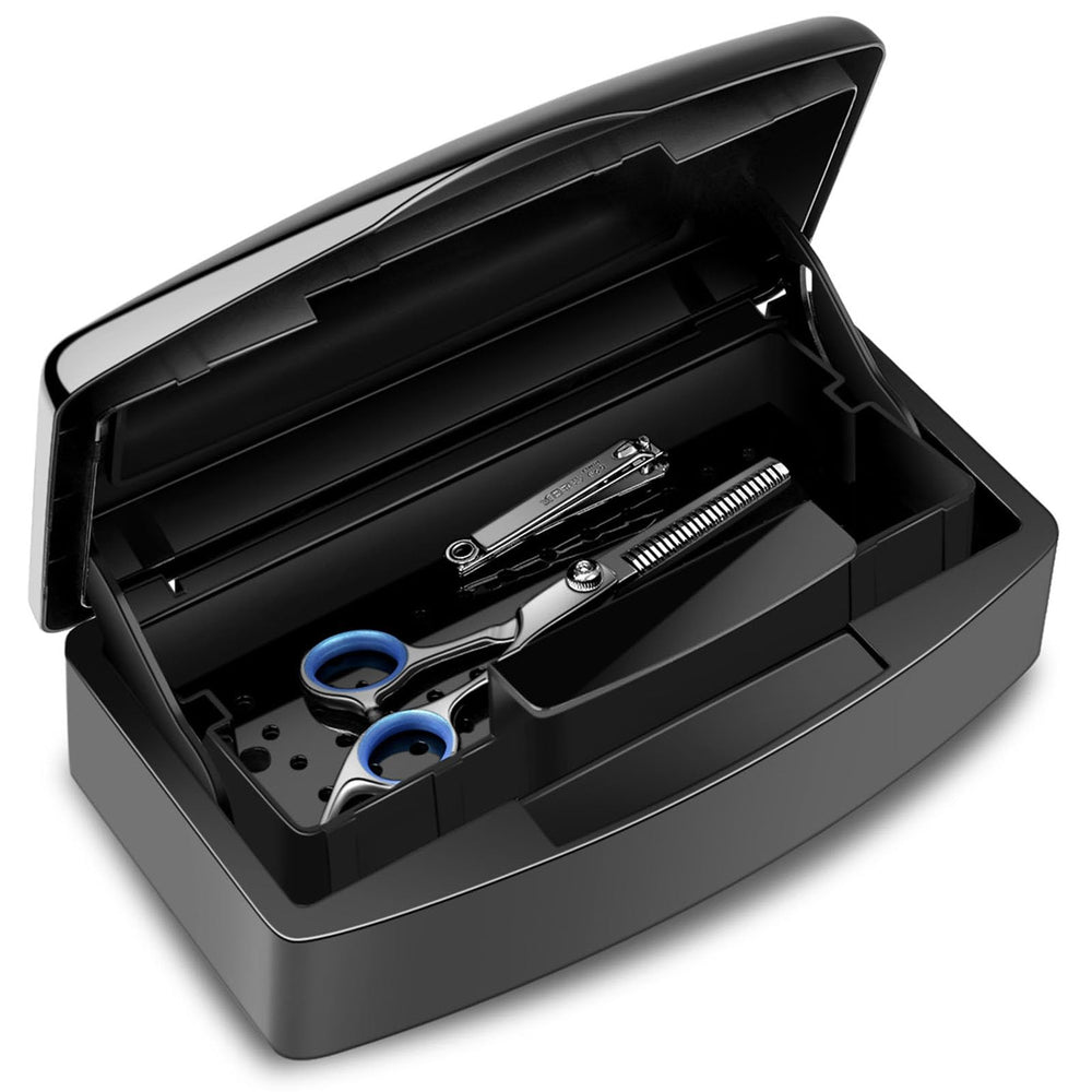 Aifeiter sterilizer box front view showing compact storage and protection