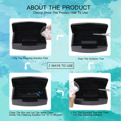 Aifeiter on salon counter illustrating professional organization and hygiene
