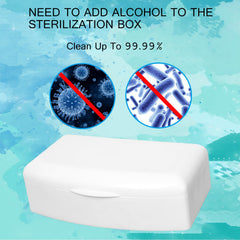 Aifeiter sterilizing box with lid open demonstrating easy tool access