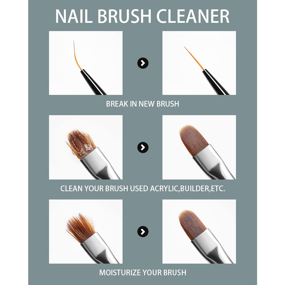 AIJIMEI brush cleaner in salon use showing faster cleanup benefit