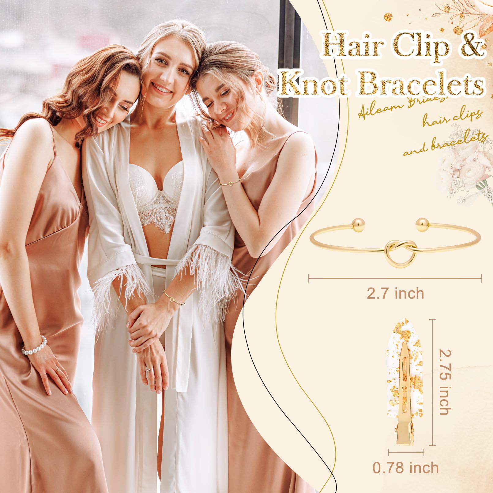 Aileam bracelet worn on wrist illustrating size and everyday wearability