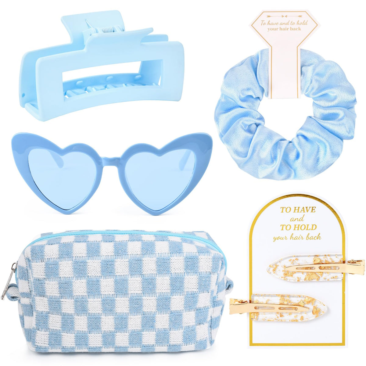 Aileam blue set front packaging showing coordinated accessories and gifting appeal