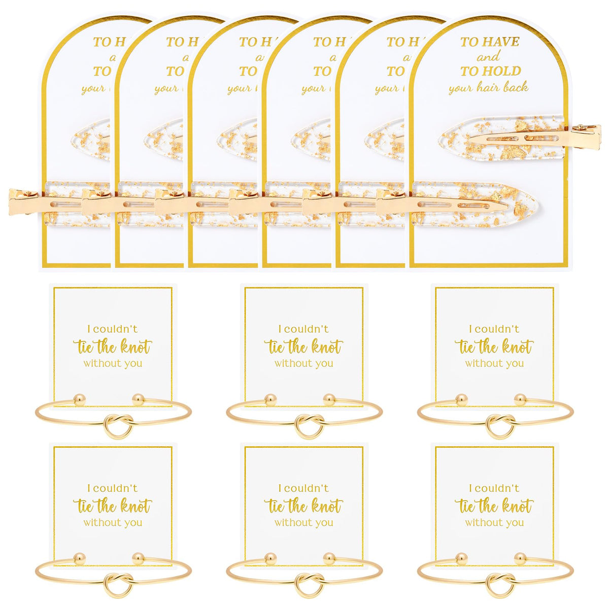 Aileam front packaging showing full 12-piece bridesmaid gift set and presentation