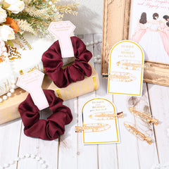 Aileam hair clip in use holding back hair during makeup and styling