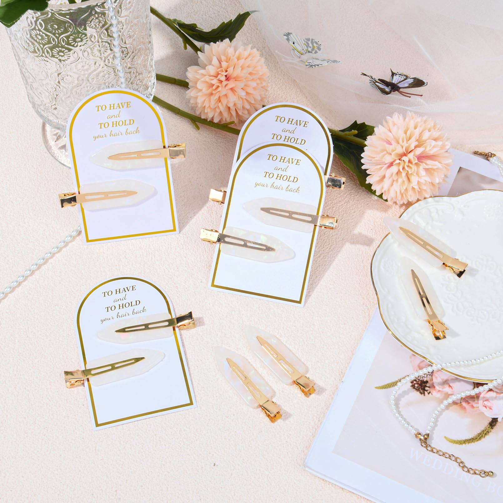 Aileam clip holding bangs in hair, practical styling and no-dent benefit
