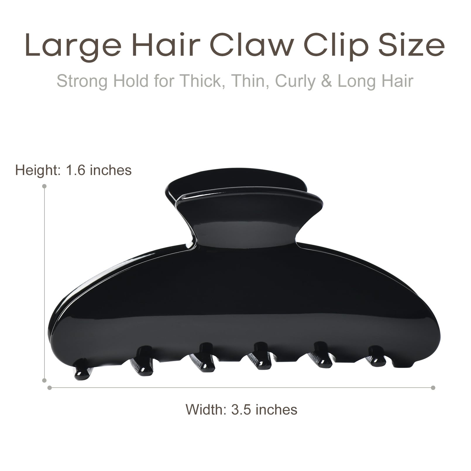 Aileam clip held in hand for size comparison and easy everyday use
