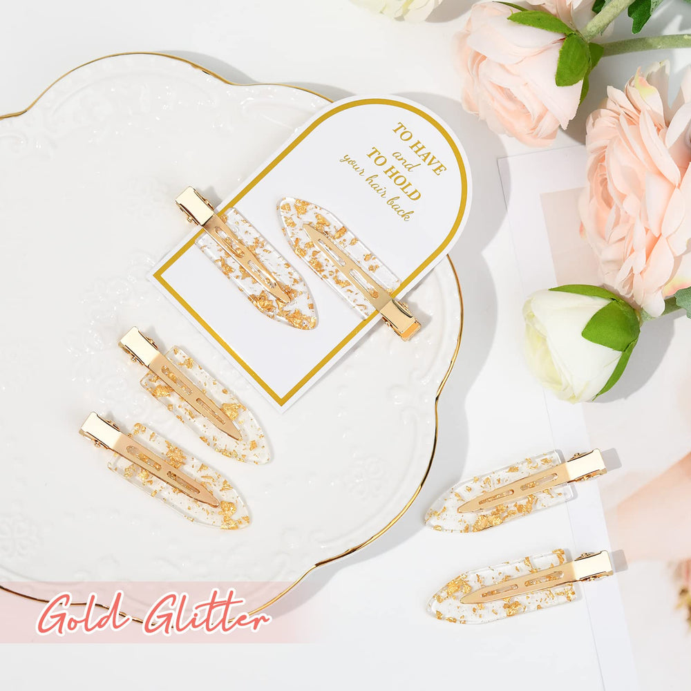 Aileam clips styled on a vanity with bridesmaids accessories for event-ready look