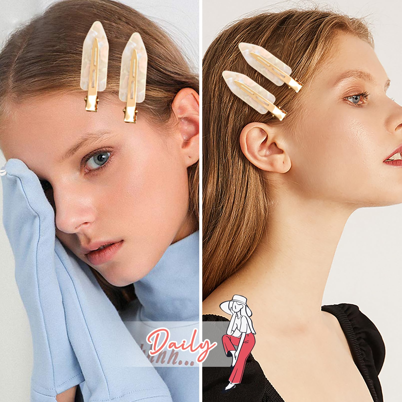 Aileam clips inside a stylist kit, professional organization benefit