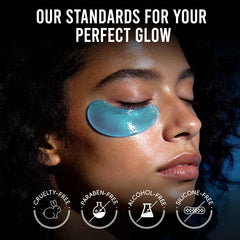 AILEORY patches on white towel in spa setting conveying self-care relaxation and instant refresh benefit