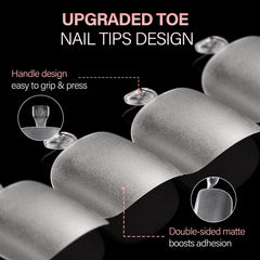 AILLSA trapezoid handle in use enabling precise, easy placement