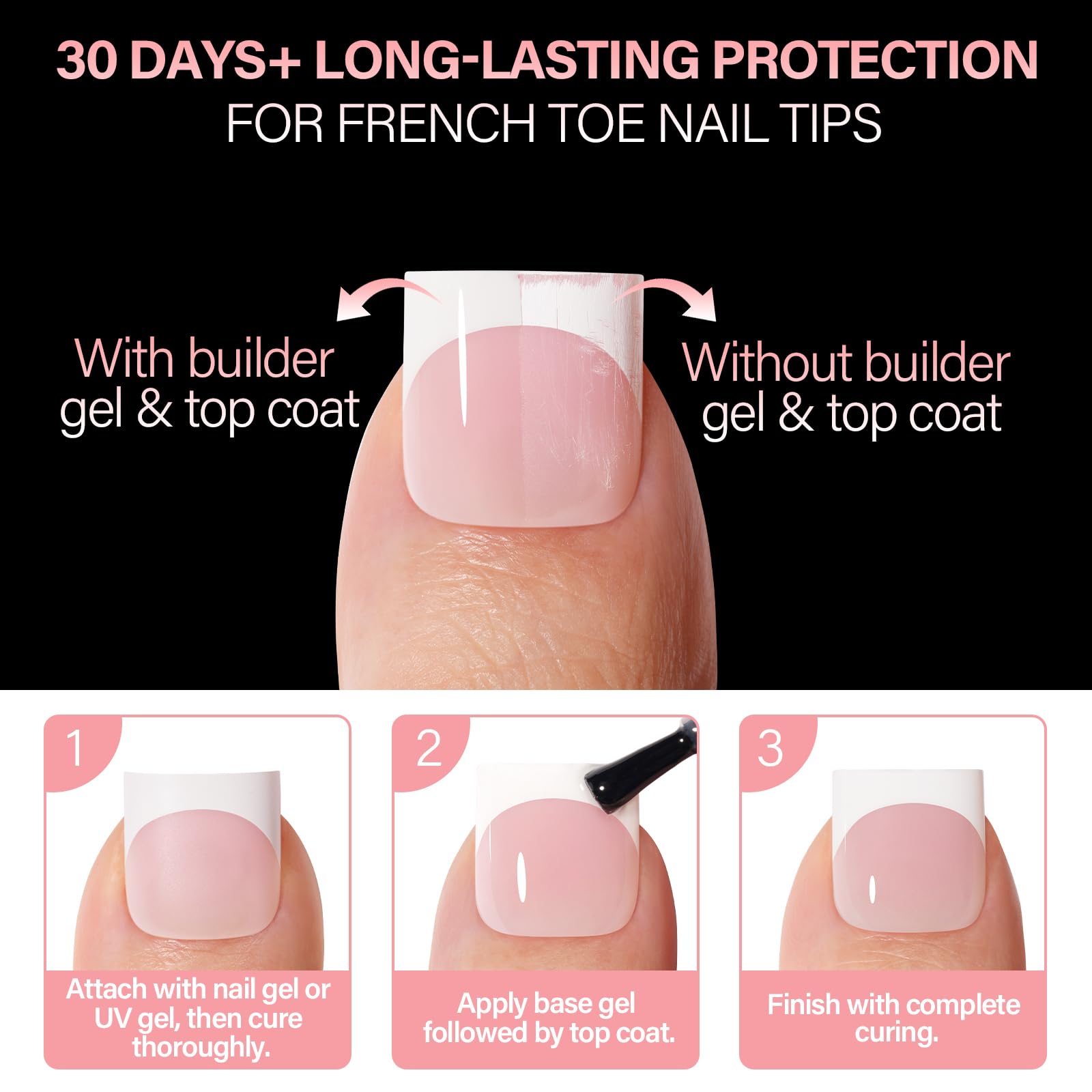 AILLSA application in use on foot demonstrating quick at-home pedicure in minutes benefit