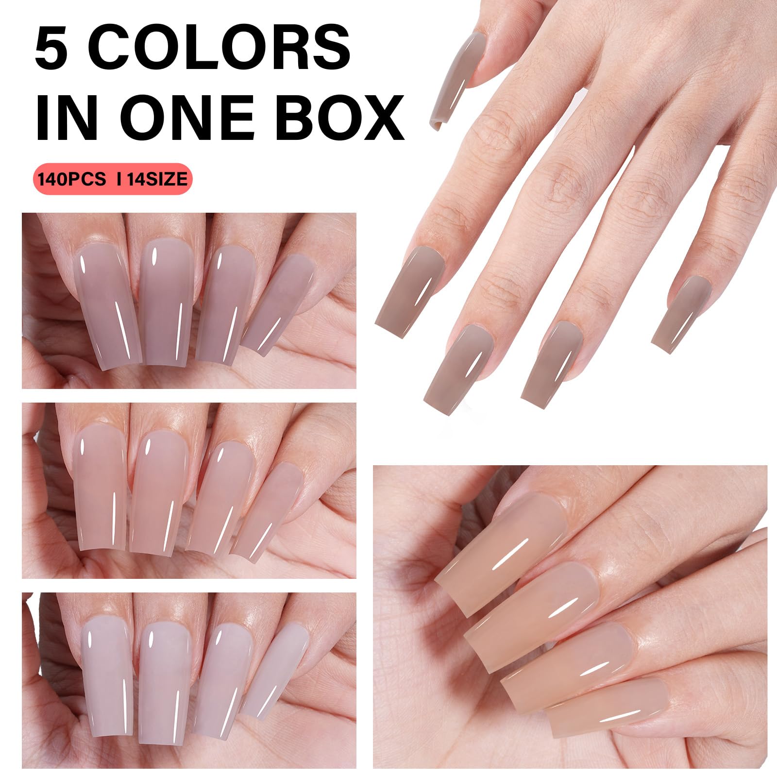 AILLSA application set with tools and tips demonstrating quick at-home manicure benefits