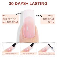 AILLSA in-use image of pressing a gel tip with glue for fast application