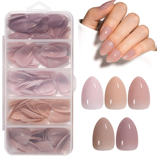 AILLSA box front showing 150-piece gel tips and organized compartments for easy storage
