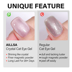 AILLSA bottle beside a ruler showing 15ml size and travel-friendly benefit