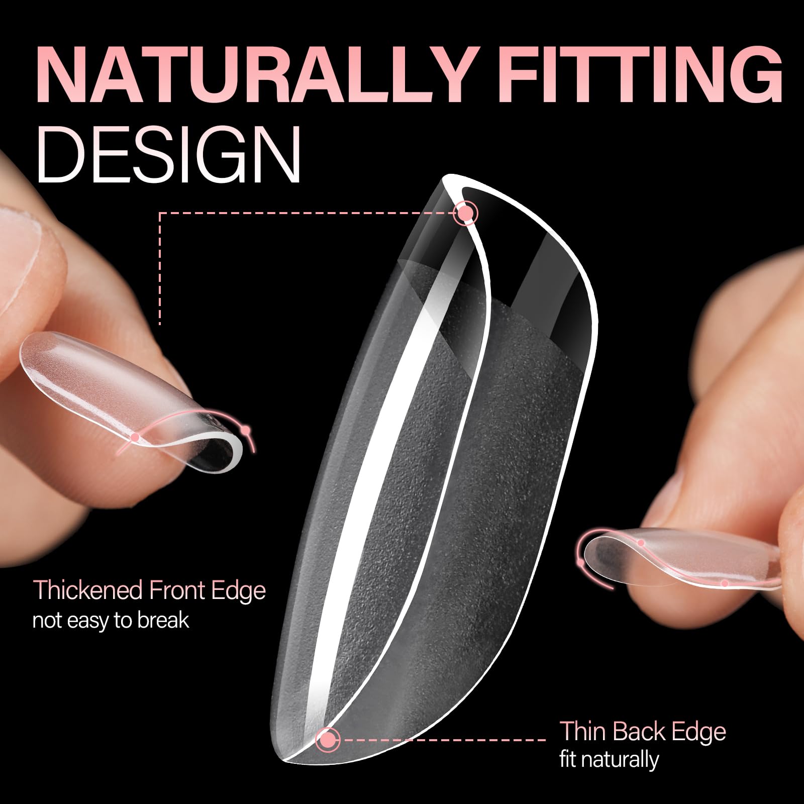 AILLSA close-up of gel-jelly texture highlighting flexibility and break-resistant benefit