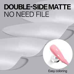 AILLSA close-up of inner matte texture demonstrating better glue adhesion and secure fit