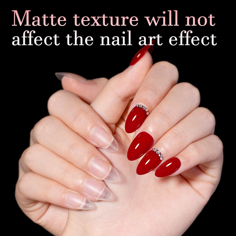 AILLSA close-up frosted matte texture for stronger adhesion