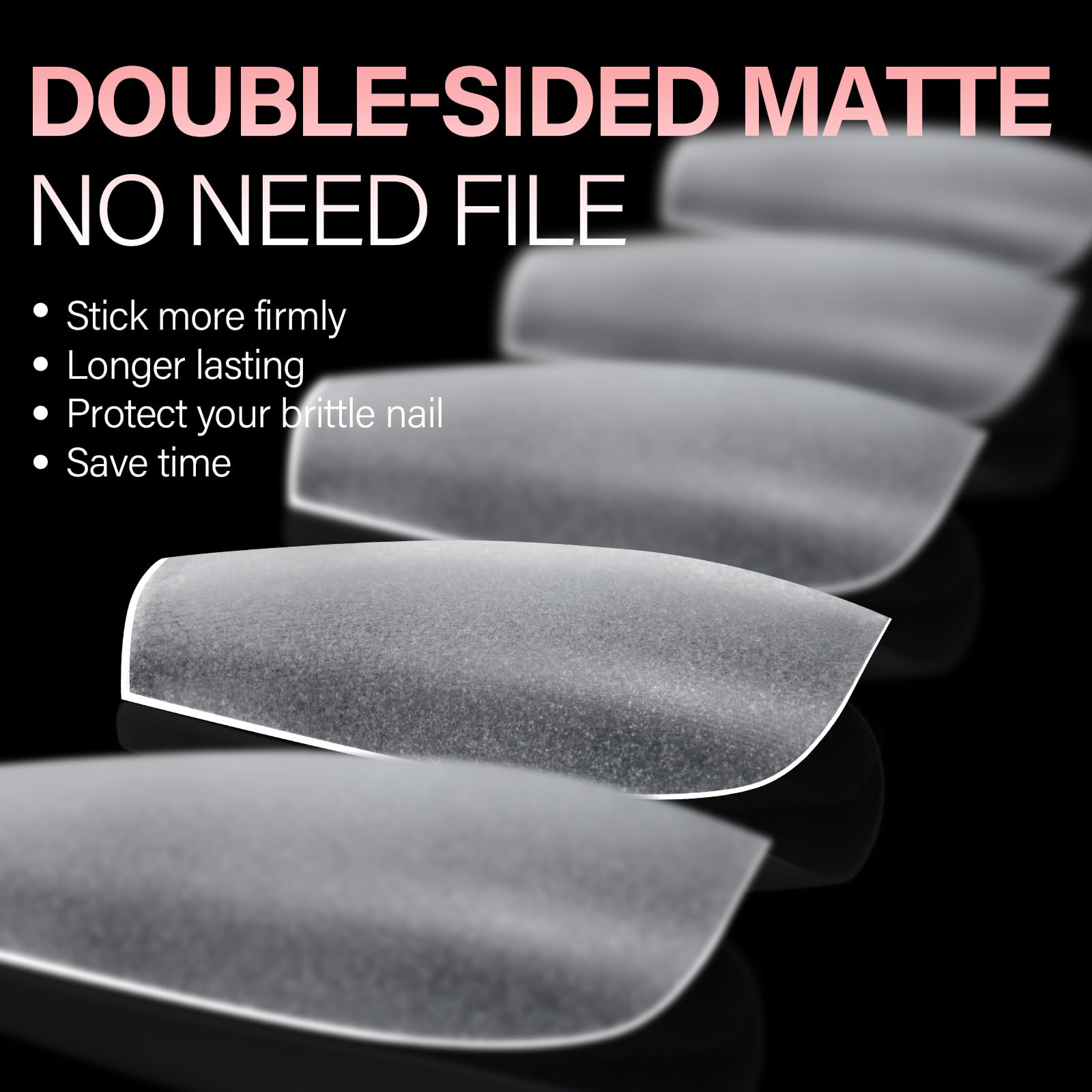 AILLSA close-up of double-sided matte texture for natural-looking finish