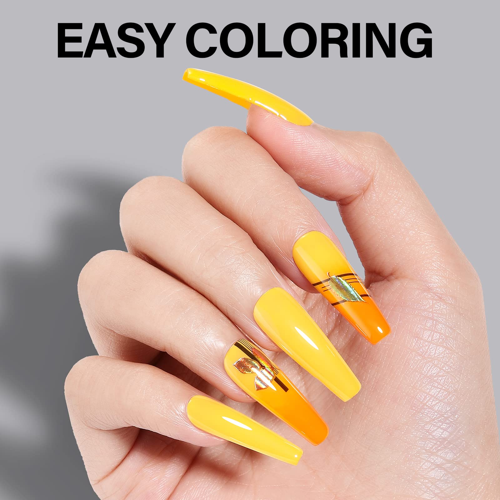 AILLSA finished matte coffin nails in lifestyle setting showcasing style