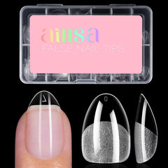 AILLSA front packaging showing 120 almond tips and benefits