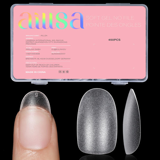AILLSA front packaging showing 450-piece set and brand benefit of variety