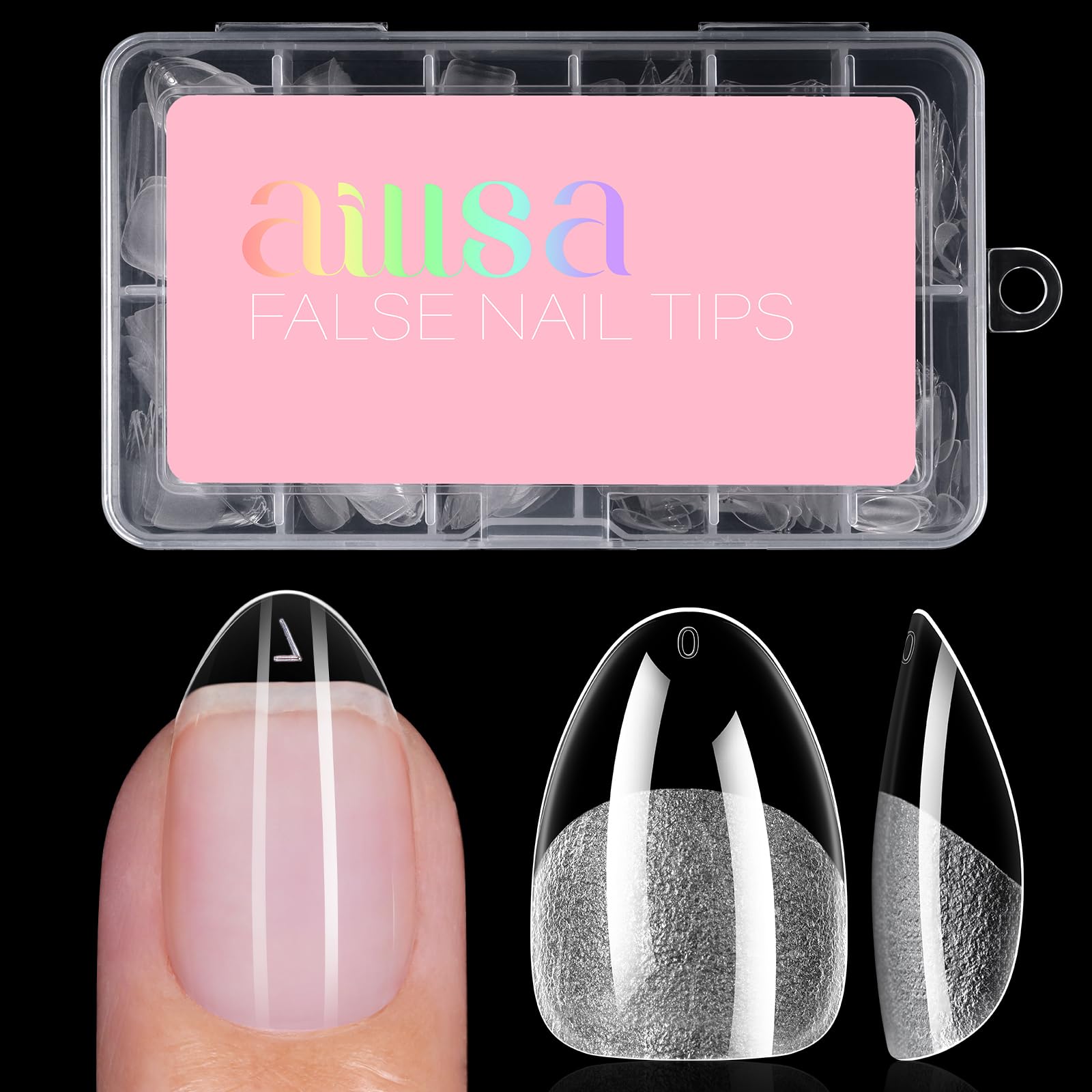 AILLSA front packaging showing 240-piece kit and sizes for easy selection