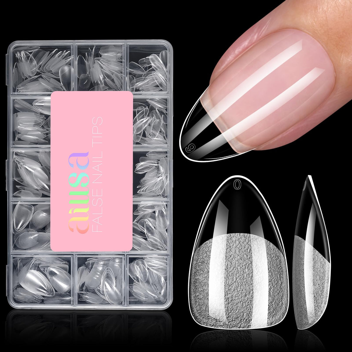 AILLSA front packaging showing 450-piece kit and storage box benefit organization