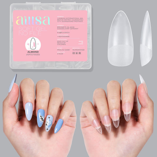 AILLSA front packaging showing 240-piece kit and pink gift box benefit organization