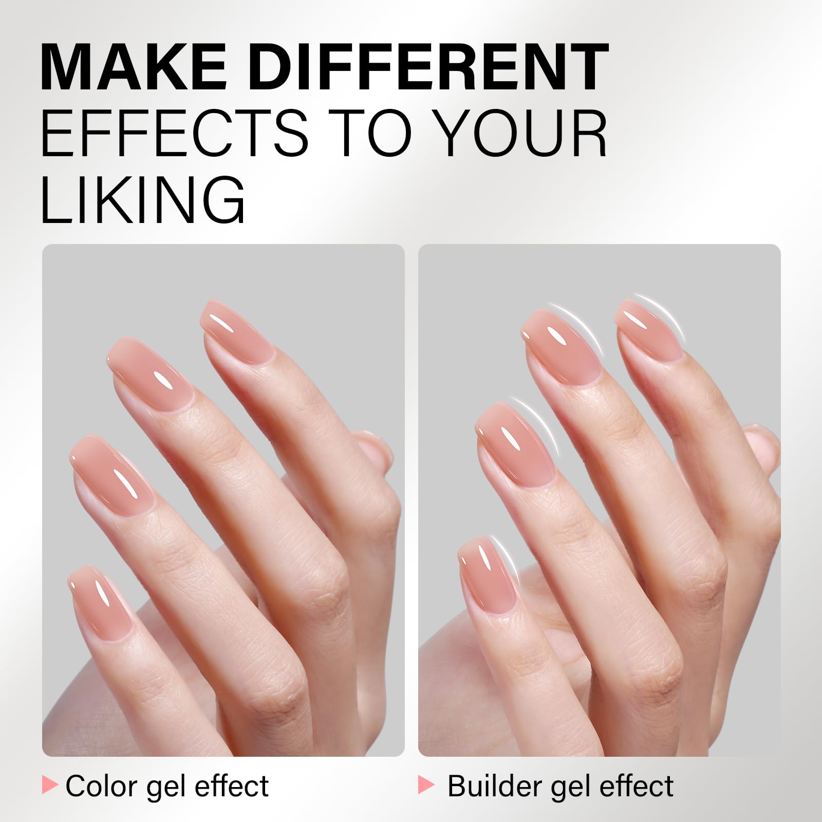AILLSA gel texture close-up highlighting smooth self-leveling and shaping benefit
