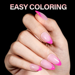 AILLSA application with glue demonstrating quick at-home use