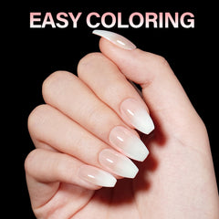 AILLSA in-use application being glued for fast DIY salon-quality nails