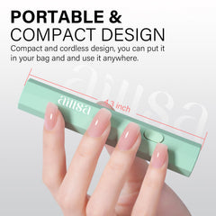 AILLSA curing a single finger showcasing fast targeted gel drying