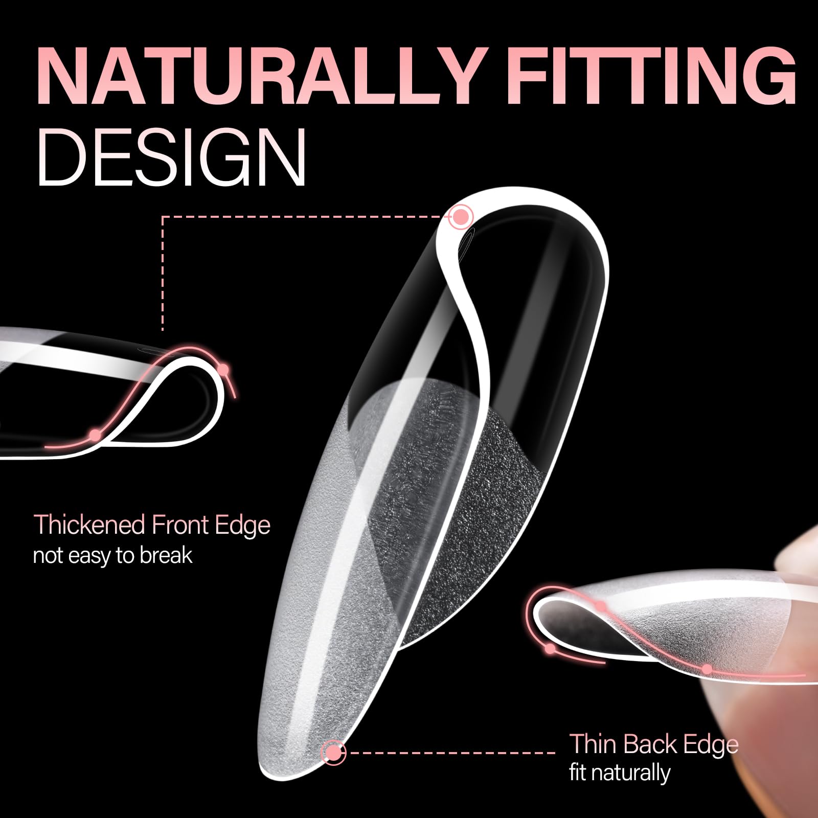 AILLSA press-on application demonstration for fast DIY manicure