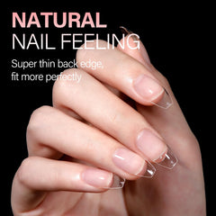 AILLSA inner matte texture visible to improve glue grip and breathability