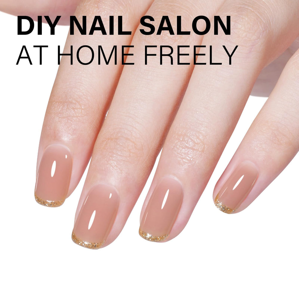 AILLSA color swatches on tips demonstrating buildable translucency and shade depth
