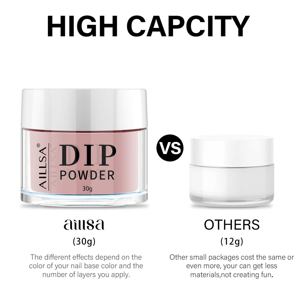 AILLSA label and cap detail emphasizing brand quality control and safe packaging benefit