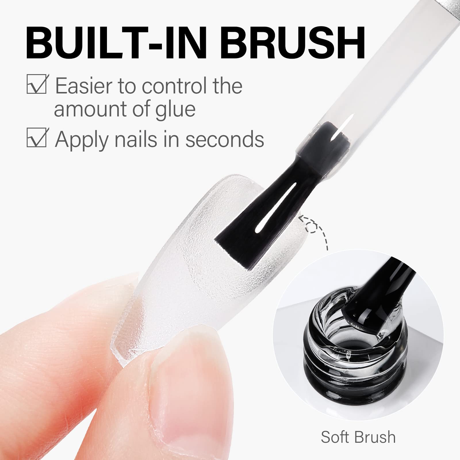 AILLSA finished manicure lifestyle scene showing long-lasting glossy nails benefit