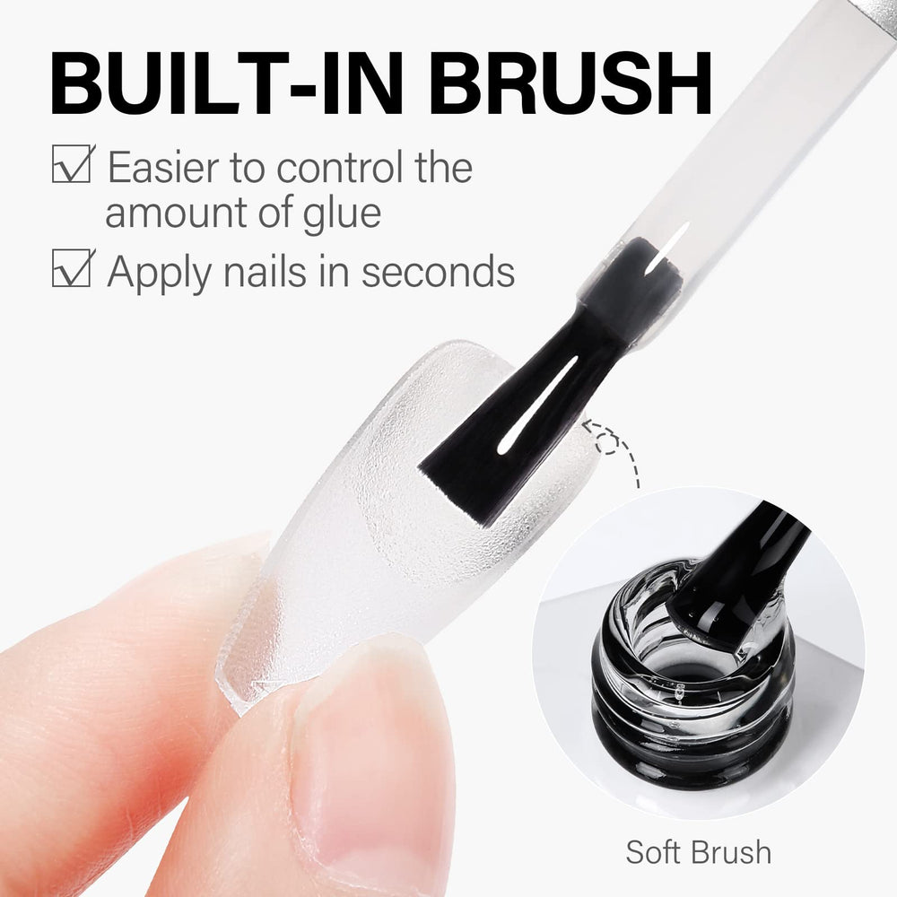 AILLSA finished manicure lifestyle scene showing long-lasting glossy nails benefit